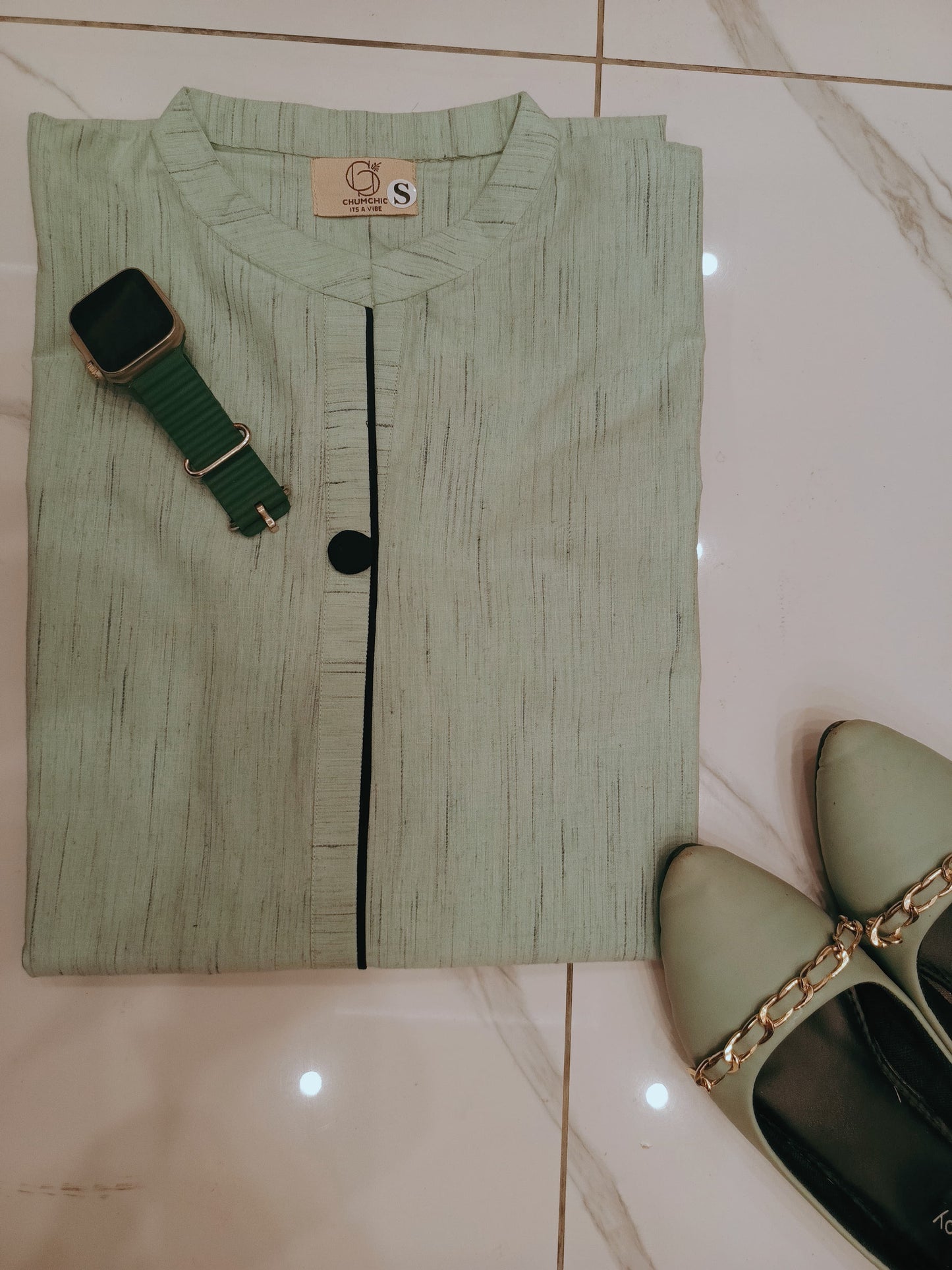 Mint Mist Kurta